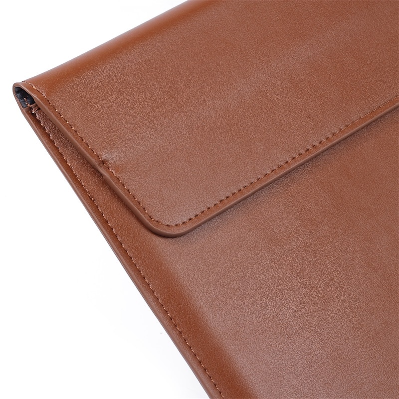 Rukávy na notebook 12 " 13.3 " 14 " palec Kompatibilní s Macbook Air Pro, HP, Dell, Lenovo, Asus, Acer, Chromebook Notebook Voděodolný Nárazuvzdorné Kožené Pevná barva pro Obchodní kancelář 2025 - $17.99 –P12