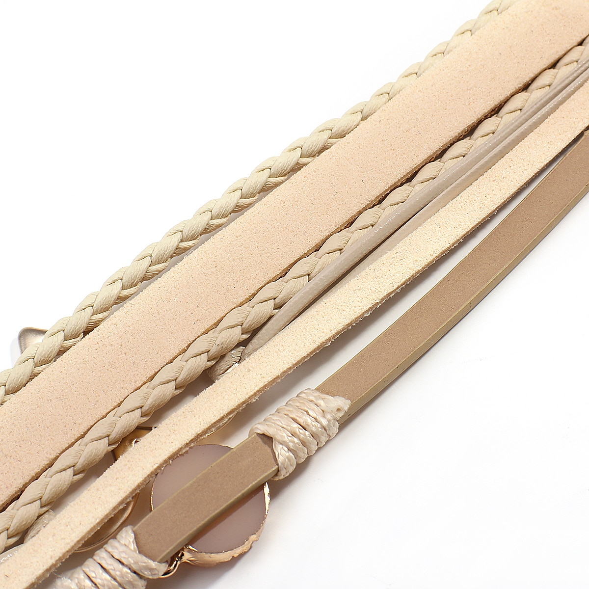 1pc Magnetverschluss Boho Wickelarmbänder Ledermanschette Armreif Perlenarmbänder für Frauen stapelbar Unendlichkeitsarmbänder Schmuck 2025 - $12.99 –P4