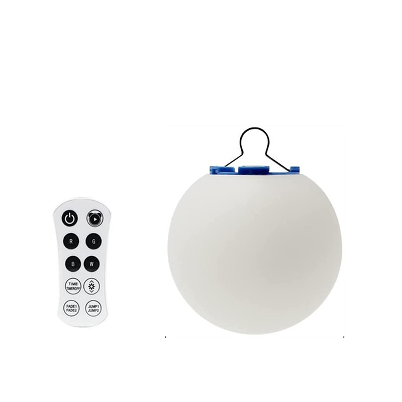 LED Floating Pool Light Outdoor with Remote Controller RGB Color Changing Glowing Ball Light for Garden Lawn Home Party Swimming Pool Decoration Lighting Rechargeable 2025 - $18.49 –P17