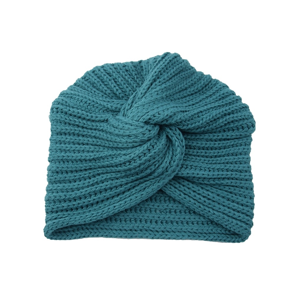 muslim inner hijab caps bohemia turban cross wrap head indian hat knitting hijab bonnet turbante cap for women wear 2025 - $8.49 –P13