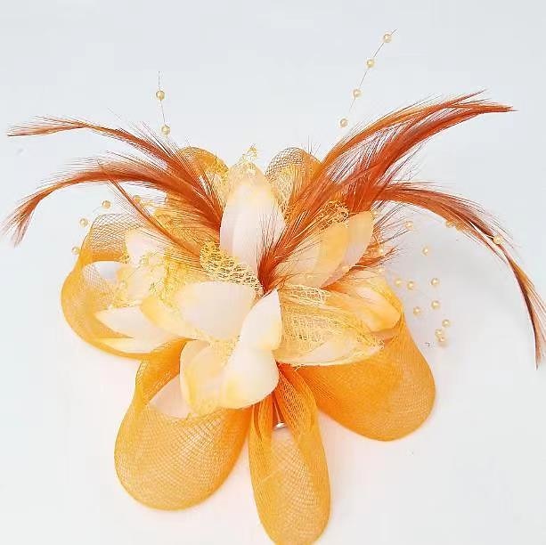 Vintage Style Elegant & Luxurious Tulle / Feathers Fascinators / Hats / Headwear with Floral / Beading 1PC Wedding / Ladies Day / Melbourne Cup Fascinators Race Day Dress 2026 - $16.49 –P8