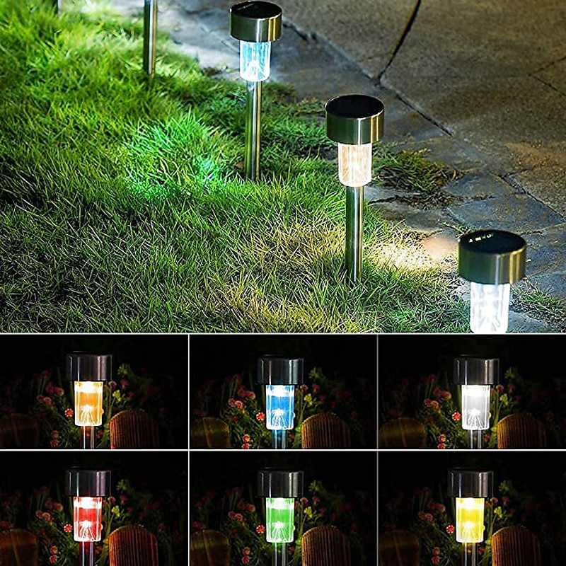 12 pièces lumières de voie extérieure lumière solaire de jardin étanche led solaire pelouse lumière jardin pont passerelle solaire paysage décoration veilleuse de 2025 ? $37.99 –P6