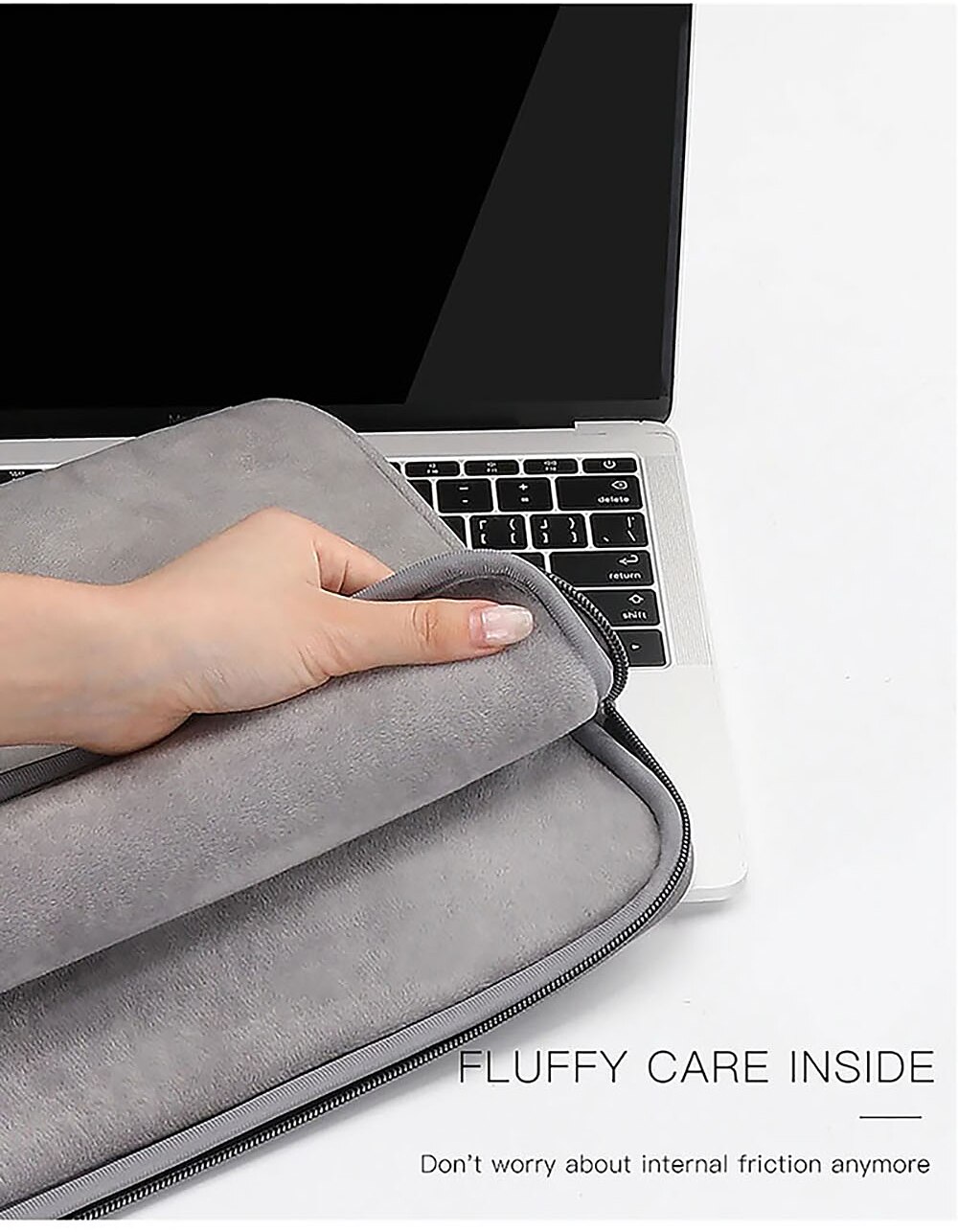 laptop sleeves litbest 10" 12" 14" veske til bærbar PC, kompatibel med macbook, hp, dell, lenovo, asus, acer, chromebook notebook, vanntett støtsikker pu skinn solid farge, for kontor&amp; skoler 2026 - $22.99 –P9