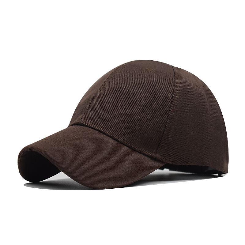 1 pz berretto unisex casual solido curvo visiera parasole berretto da baseball cappelli di snapback regolabili per le donne uomini hip hop cap street papà cappello del 2025 a $5.99 –P3