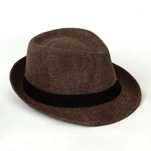 Retro Vintage Roaring 20s 1920s Panama Hat The Great Gatsby Wedding Guest Fancy Dress Men's Women's Masquerade Party / Evening Wedding Reception Bachelorette Party Adults Hat 2026 - $16.49 –P2