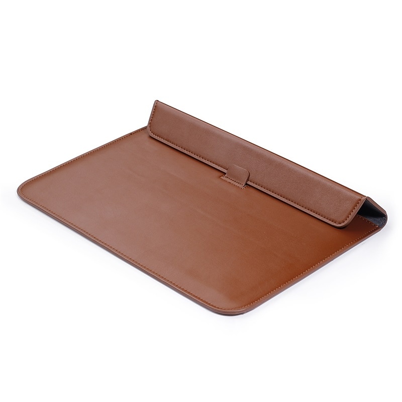 Rukávy na notebook 12 " 13.3 " 14 " palec Kompatibilní s Macbook Air Pro, HP, Dell, Lenovo, Asus, Acer, Chromebook Notebook Voděodolný Nárazuvzdorné Kožené Pevná barva pro Obchodní kancelář 2025 - $17.99 –P14