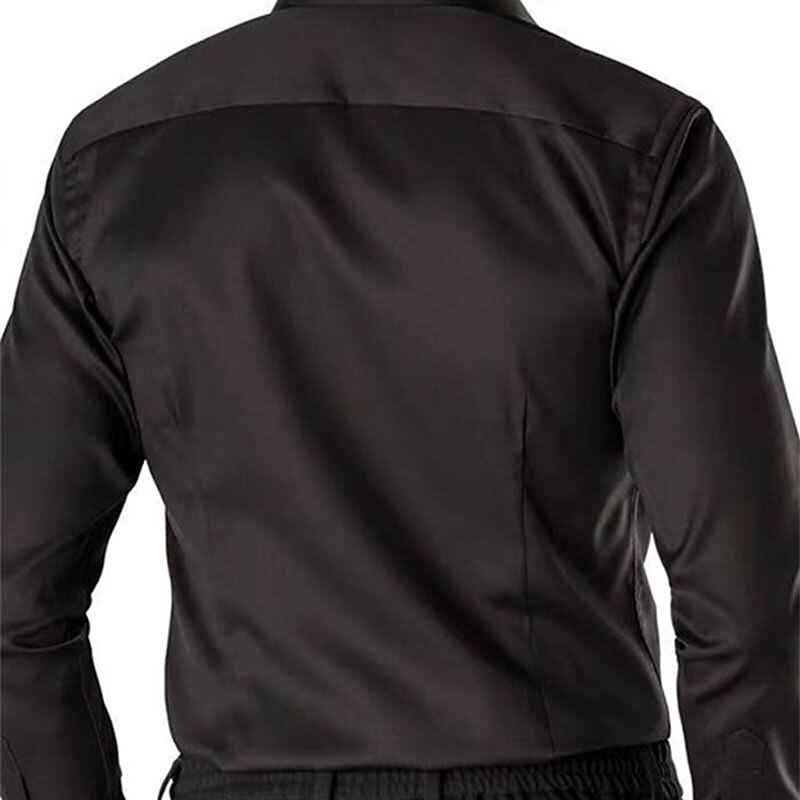 Men's Dress Shirt Collared Shirt Button Up Shirt Oil Painting Wedding Work Black Long Sleeve Turndown Spring, Fall, Winter, Summer Clothing Apparel Button-Down 2025 - $20.99 –P2
