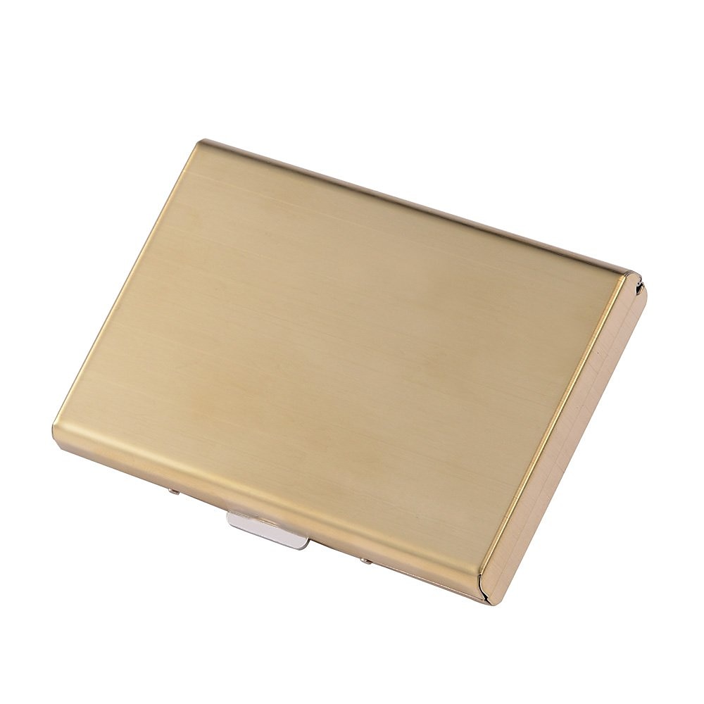 Credit Card Holder Stainless Steel Credit Card Case Metal ID Card Holder RFID Wallets Business Card Holder for Women or Men 2025 - $11.99 –P8