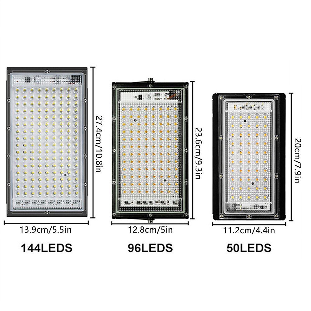 1/2 יחידות LED הצפה אור חיצוני 220v 240v פנס עמיד למים ip65 מקרן מקרן LED exterieur פוקוס זרקור 2025 - $20.99 –P1