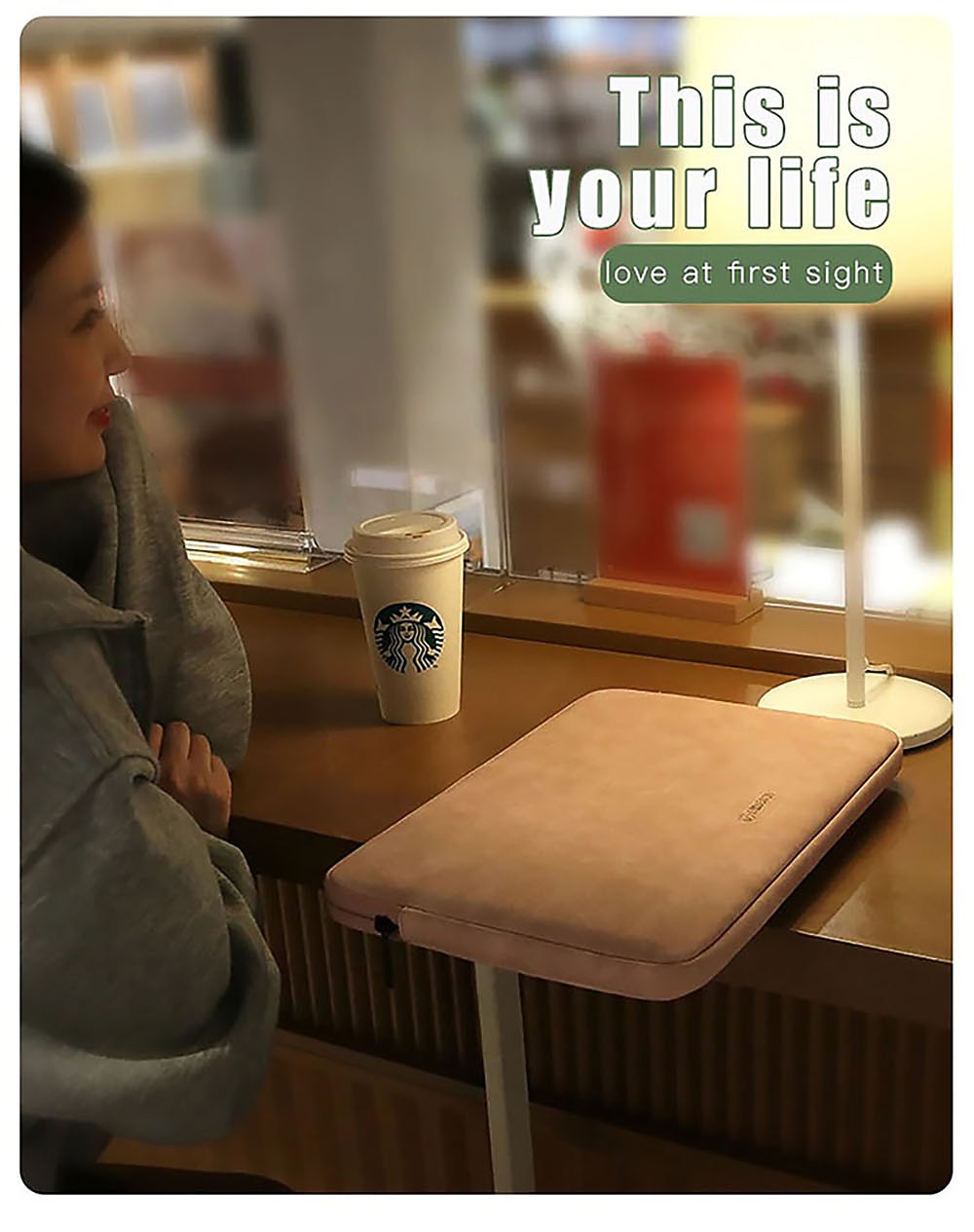 laptop sleeves litbest 10" 12" 14" veske til bærbar PC, kompatibel med macbook, hp, dell, lenovo, asus, acer, chromebook notebook, vanntett støtsikker pu skinn solid farge, for kontor&amp; skoler 2026 - $22.99 –P2