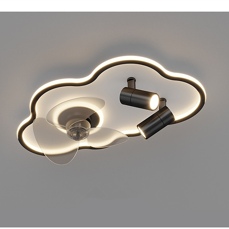stropní světlo led minimalistická ložnice cloud stropní ventilátor lampa jednoduchá moderní s reflektorem domácí jídelna stropní ventilátor integrované stropní svítidlo 2025 - $273.49 –P7