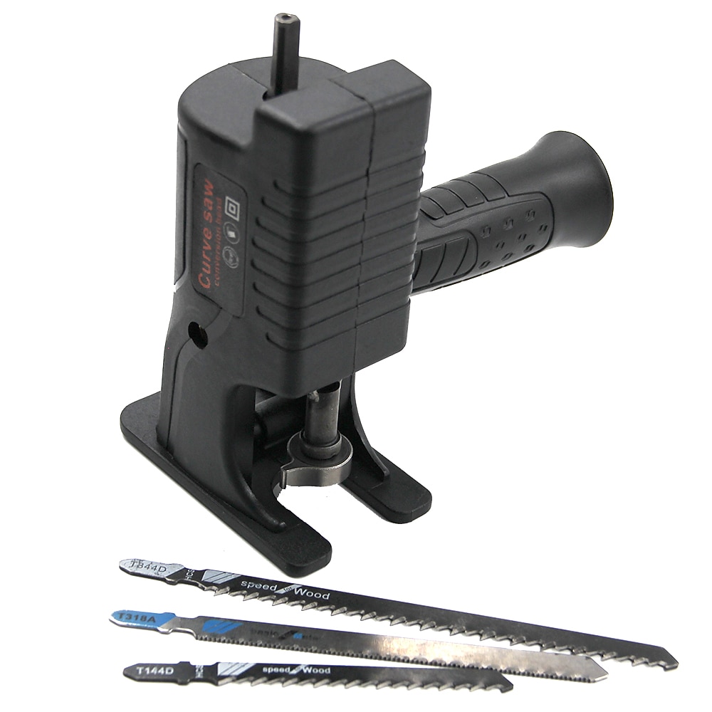 Портативный переходник для сабельной пилы, переходник от электрической дрели к переходнику для электрической пилы, инструмент для резки металла по дереву с пильным полотном 2025 - $17.99 –P3