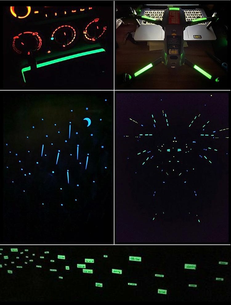 Glow In The Dark Self-adhesive Tape Light Safe Luminous Tape Sticker 1m X 3cm Waterproof Removable Durable Wearable Stable Safety 2026 - $10.49 –P1