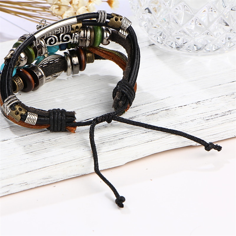 Women's Bracelets Artistic Party Color Block Bracelets & Bangles / Black / Silver / Blue / Fall / Winter 2025 - $9.49 –P8