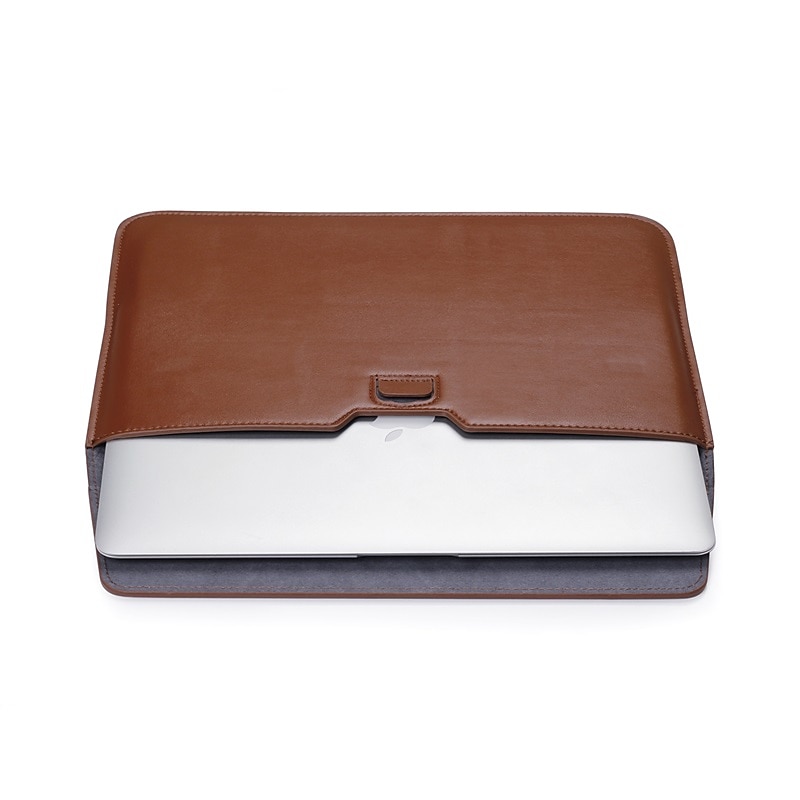 Rukávy na notebook 12 " 13.3 " 14 " palec Kompatibilní s Macbook Air Pro, HP, Dell, Lenovo, Asus, Acer, Chromebook Notebook Voděodolný Nárazuvzdorné Kožené Pevná barva pro Obchodní kancelář 2025 - $17.99 –P13