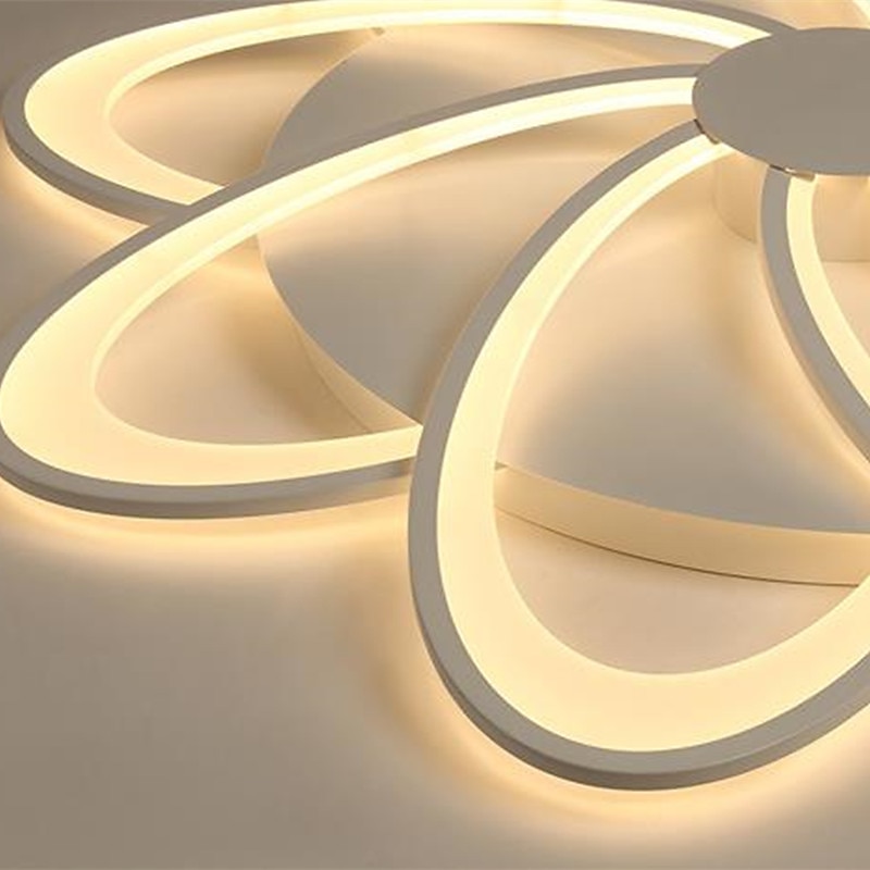 53 cm taklampa led modernt vardagsrum sovrum blomformad taklampa 2026 - kr.2736 –P7