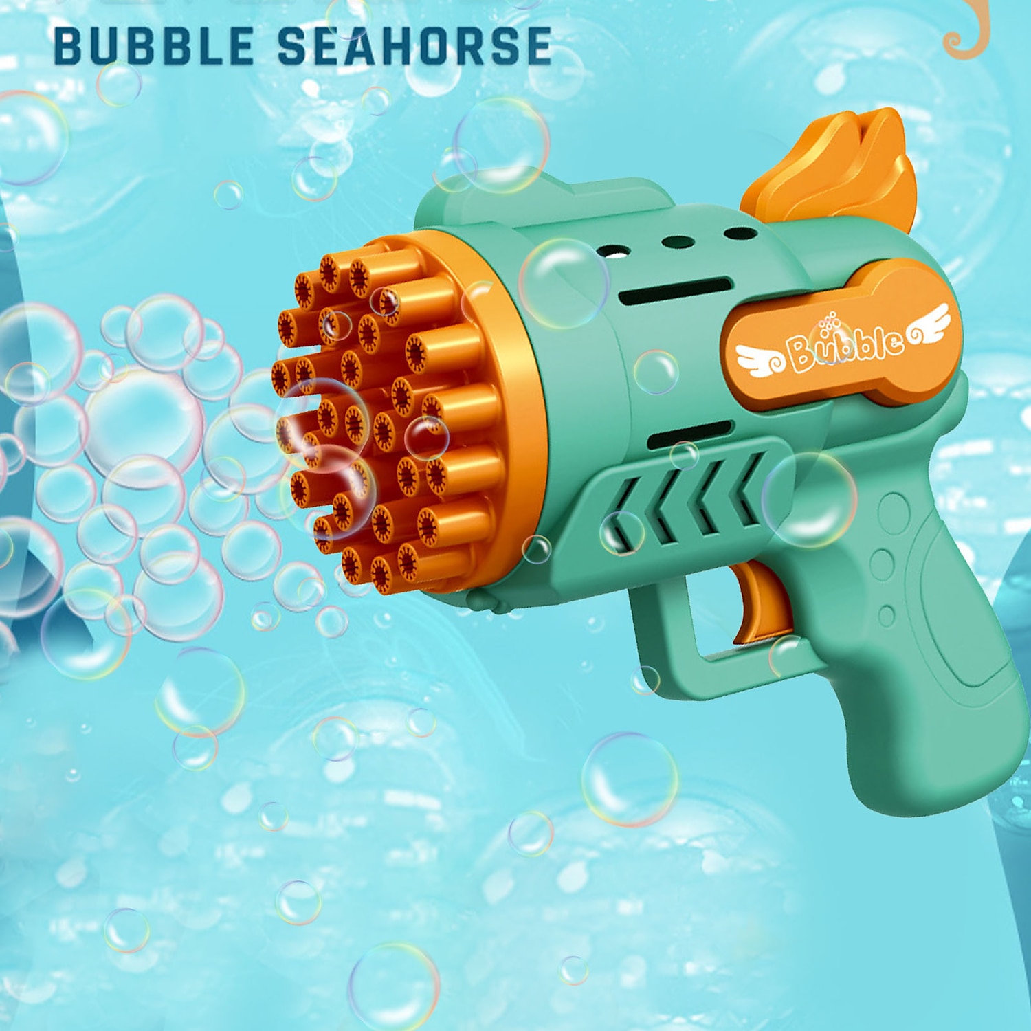 raket bubbelpistol 29 håls automatisk såpbubblor maskin utomhusleksak för barn födelsedagspresenter bröllopsfest sommarpojkar present 2025 - $21.99 –P9