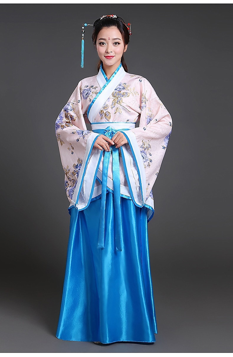 Női Lány Hanfu Antik Felszerelések Klasszikus stílus Klasszikus és időtálló Elegáns és luxus Kínai stílus Kínai vörös Jó minőség Hanfu Kínai palota stílusa Jelmez 2025 - $32.99 -P3
