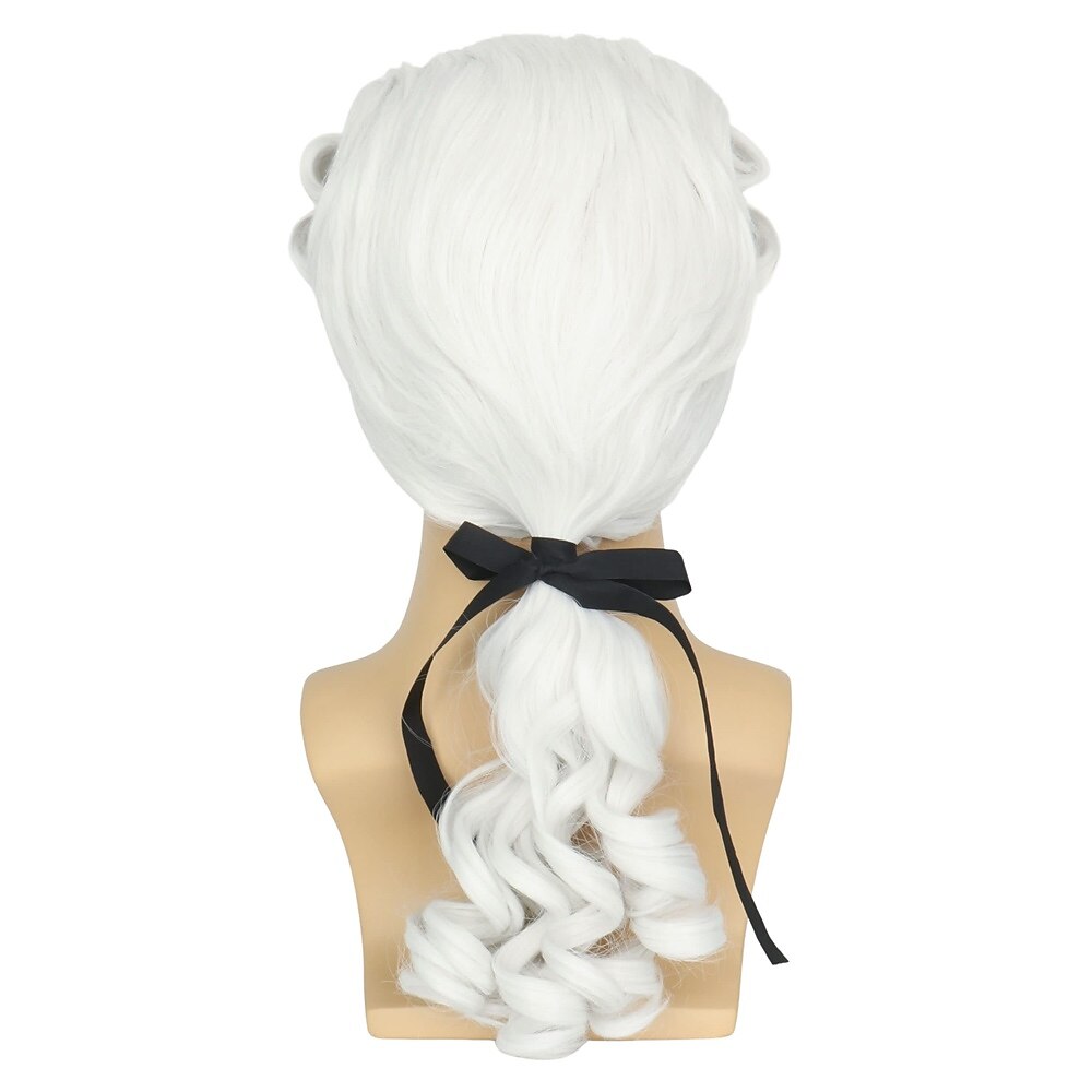 Hair Grey Colonial Wig Mens Powdered Wig for Cosplay Judge Lawyer Wig Funny Wigs  Wigs 2026 - $21.99 –P14