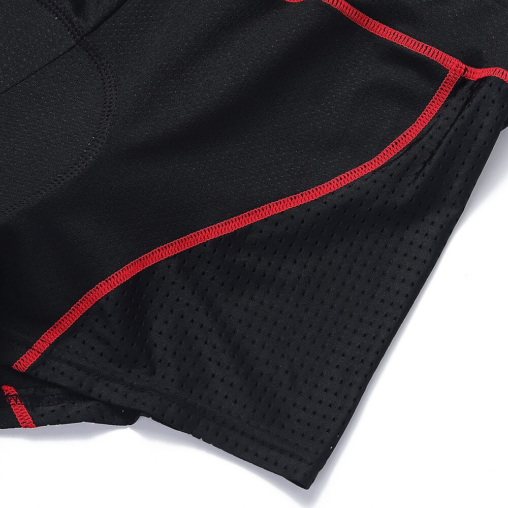 WOSAWE Voor heren Fietsondergoed Fietsbroek Gevoerde wielrenshorts Fietsen Short / Broekje Ondergoedshorts Semi-strakke pasvorm Bergracen Wegwielrennen Sport 4D Pad Ademend Sneldrogend Vermindert 2025 - $19.99 –P19