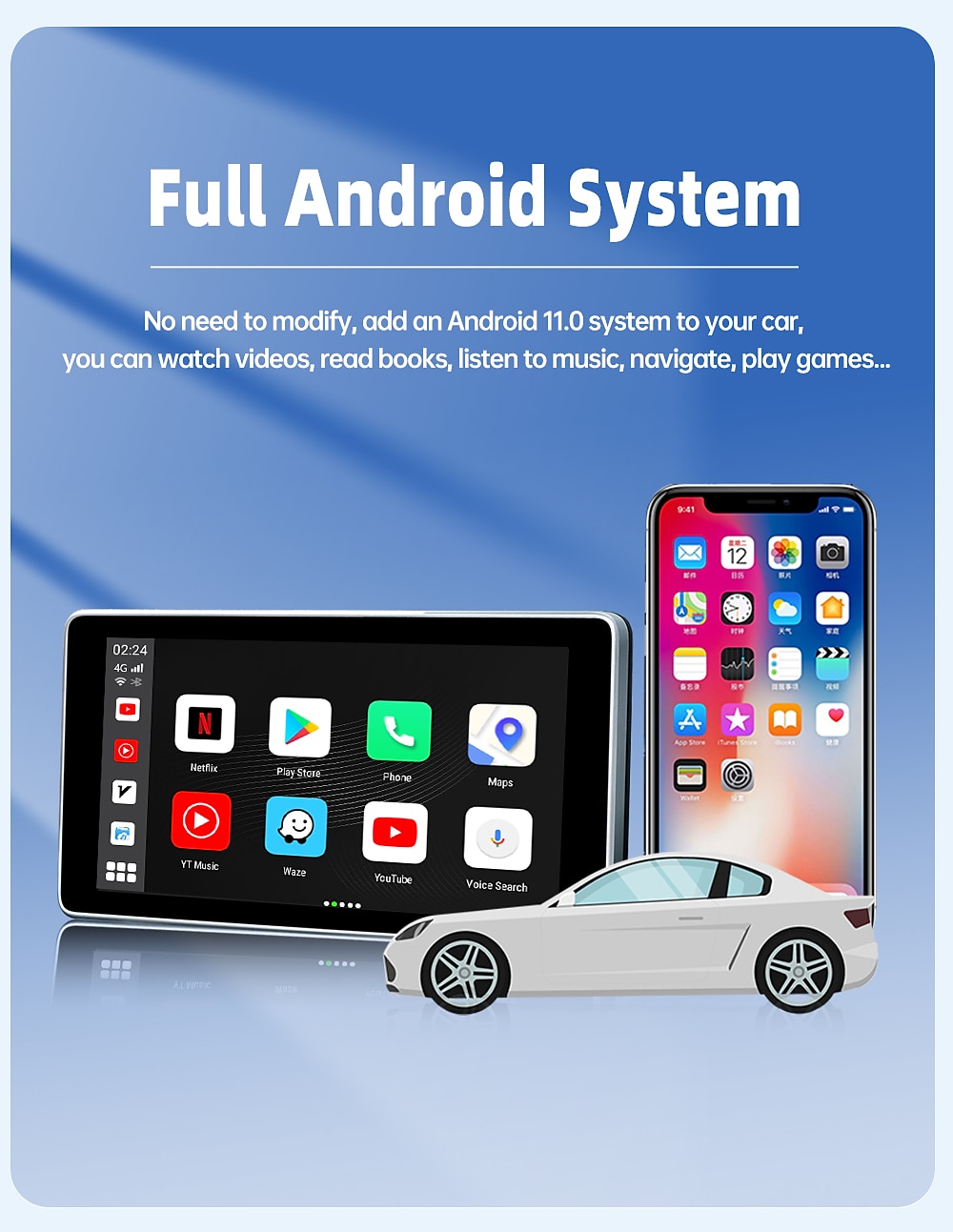 Carlinkit Ai Box: Upgrade Your Car with Android 11.0/Wireless