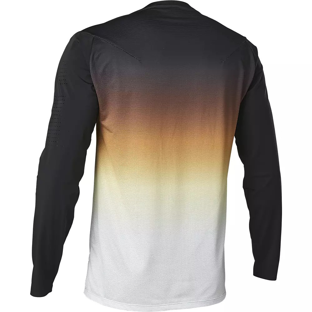 Homme Maillot de descente manche longue Cyclisme Maillot Top avec 3 poches arrière VTT Vélo tout terrain Vélo Route Respirable Séchage rapide Evacuation de l'humidité Doux Jaune Bleu Dégradé Polyester de 2025 ? $19.99 –P2