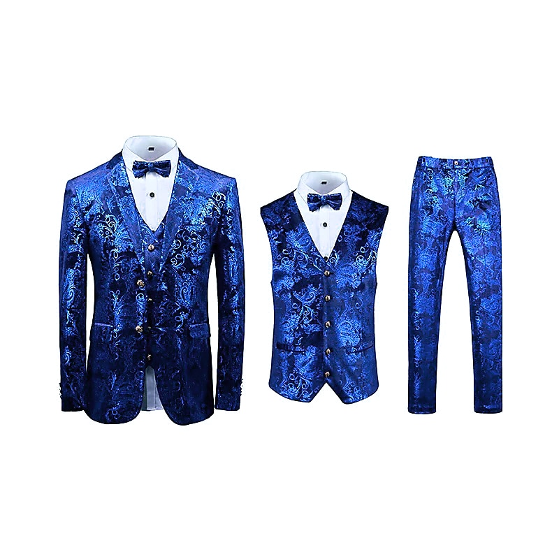 Buy Men Grey Solid Slim Fit Wedding Two Piece Suit Online - 666540 | Peter  England