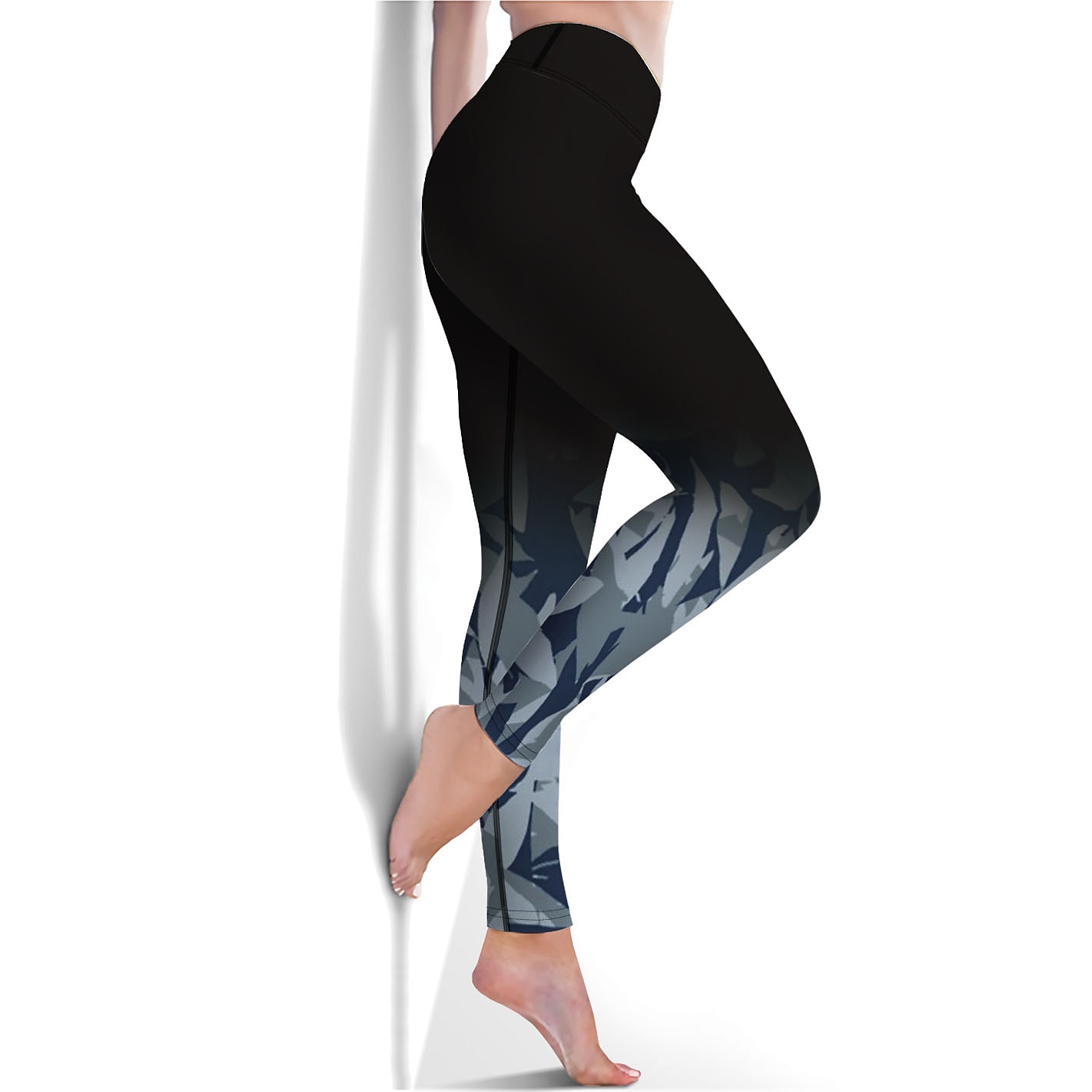 Damskie Sports Gym Leggings Spodnie do jogi Wysoka talia Spandeks Zielony Fioletowy Czerwony Legginsy 3/4 Kwiatowy Wyszczuplenie brzucha Podnoszenie pośladków Odzież Odzież Joga Zdatność Trening w 2026 - $17.99 –P2