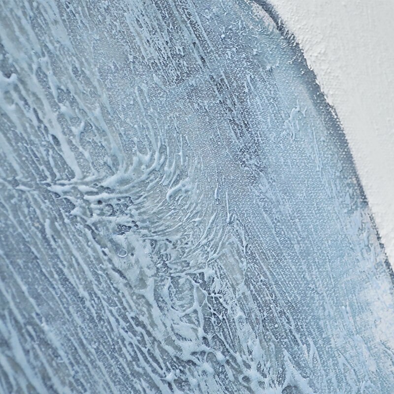 Handmade Hand Painted Oil Painting Wall Art Modern Abstract Blue Painting Canvas Paintings Home Decoration Decor Rolled Canvas No Frame Unstretched 2025 - $83.99 –P5