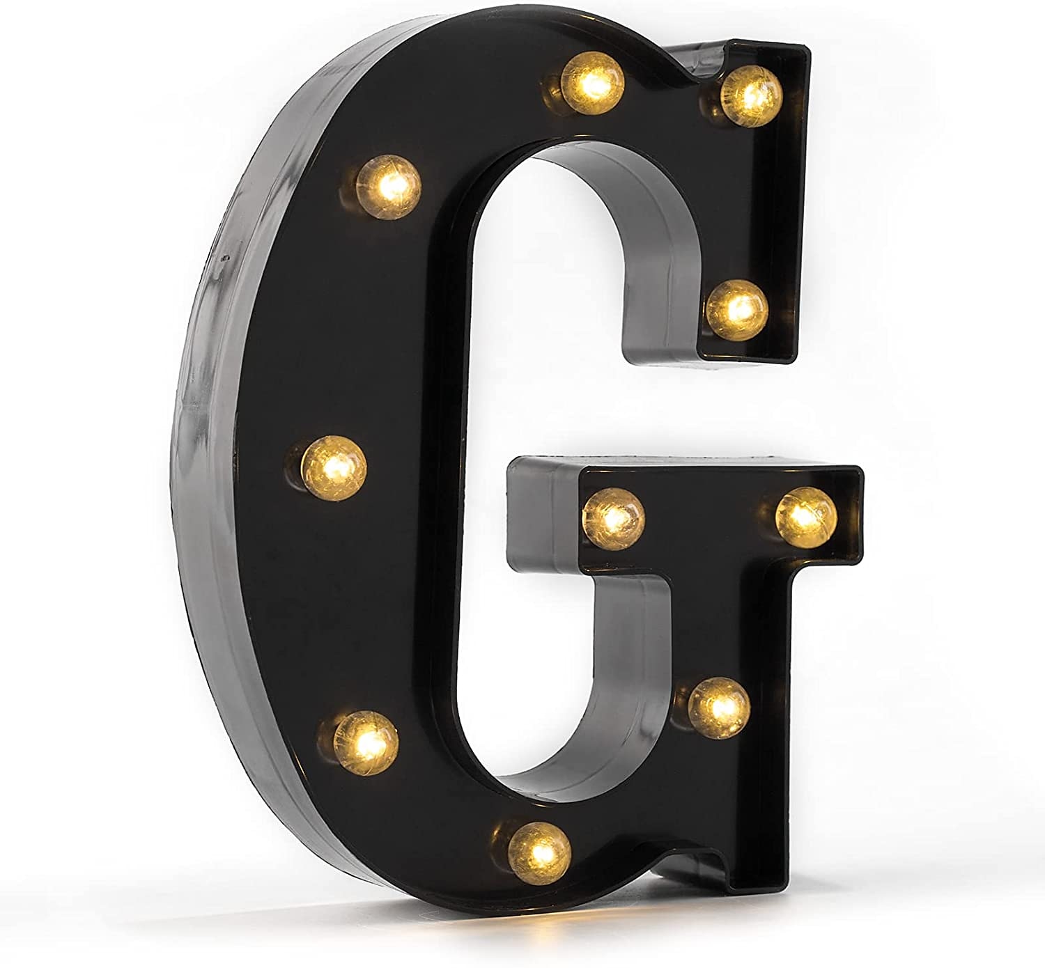 lettere a led luci 26 alfabeto & lampade arabe decorative nere a batteria per feste di matrimonio, compleanno, casa, bar (nero freddo) di nuova concezione del 2025 a $11.99 –P12