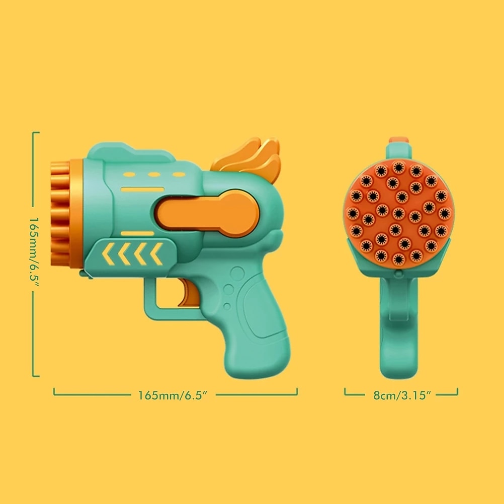 raket bubbelpistol 29 håls automatisk såpbubblor maskin utomhusleksak för barn födelsedagspresenter bröllopsfest sommarpojkar present 2025 - $21.99 –P6