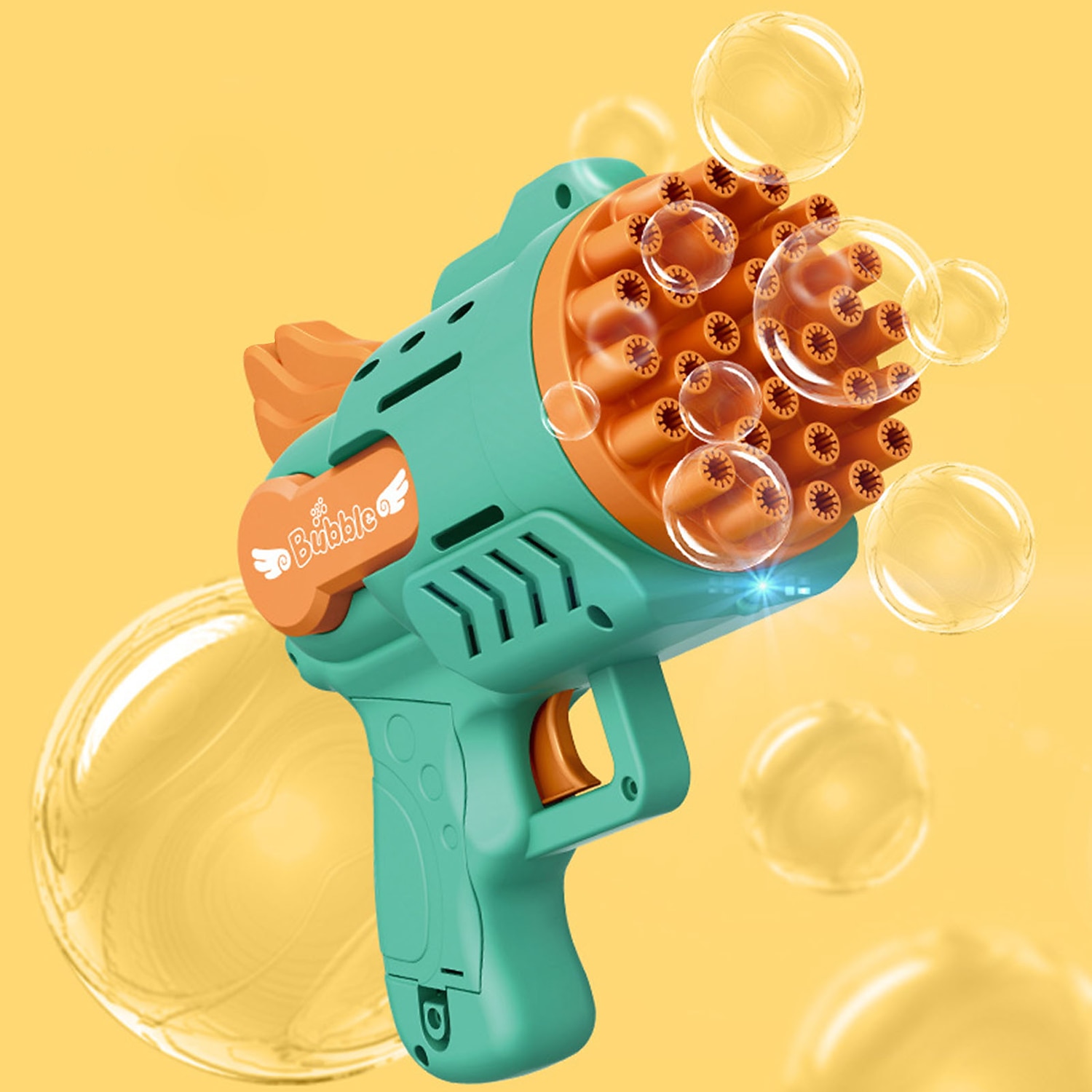 raket bubbelpistol 29 håls automatisk såpbubblor maskin utomhusleksak för barn födelsedagspresenter bröllopsfest sommarpojkar present 2025 - $21.99 –P15