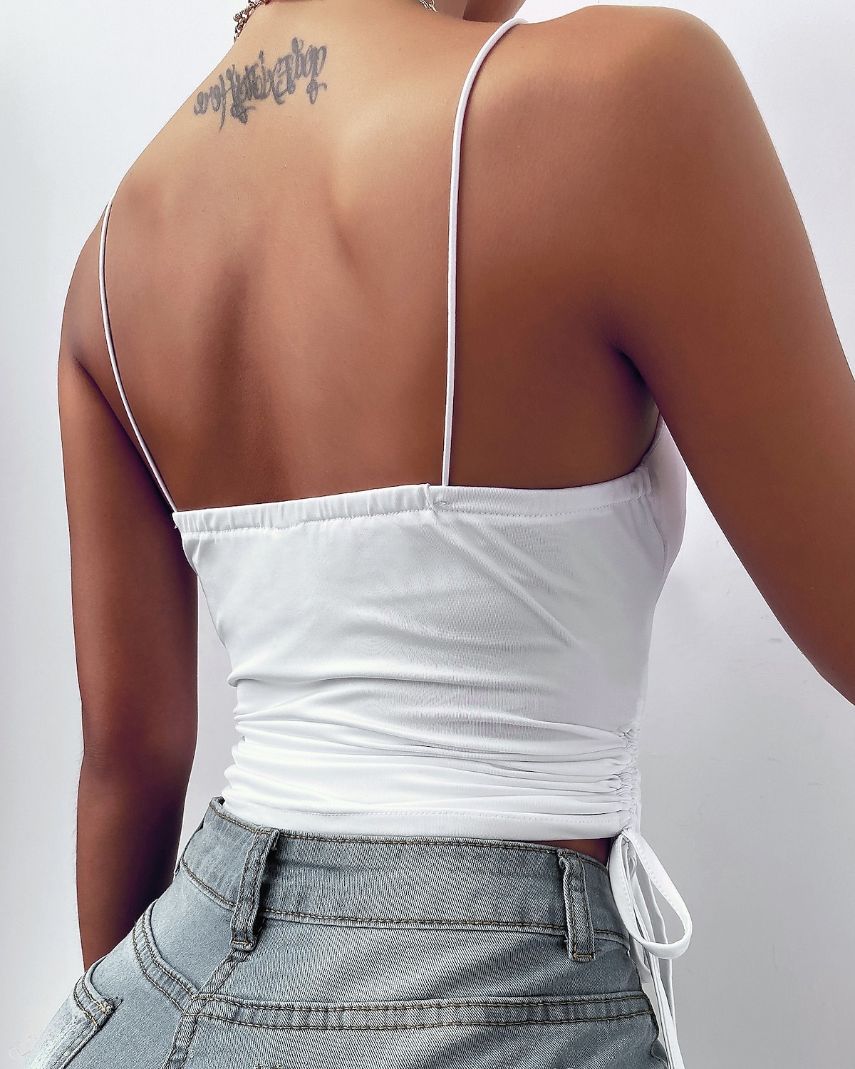 Damen Tank Top Glatt Basic Ärmellos V Ausschnitt Normale Oberteile Casual Wochenende Schwarz Weiß Rosa Himmelblau Violett 2025 - $16.49 –P3