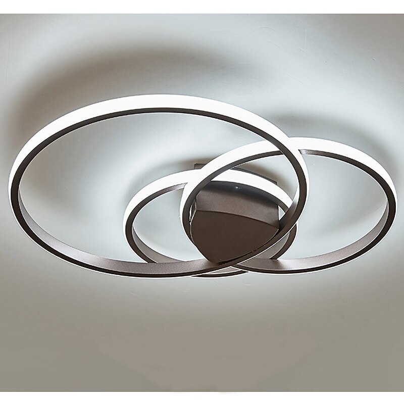 55 cm dimbare plafondlamp led metaal moderne stijl mode geschilderde afwerkingen 220-240v 2025 - $253.79 –P6