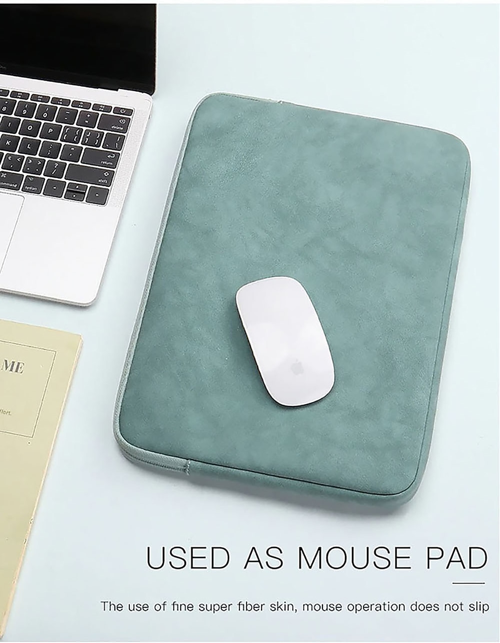 laptop sleeves litbest 10" 12" 14" veske til bærbar PC, kompatibel med macbook, hp, dell, lenovo, asus, acer, chromebook notebook, vanntett støtsikker pu skinn solid farge, for kontor&amp; skoler 2026 - $22.99 –P14