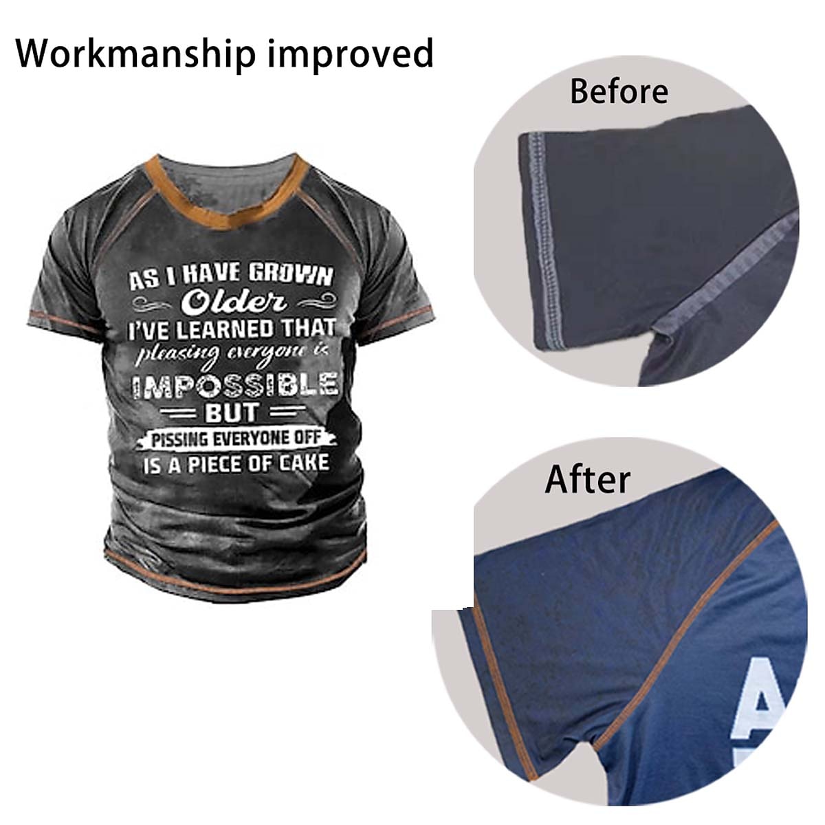 Men's Letter Graphic Prints Graphic Tee Funny T Shirts Old Man T Shirt Short Sleeve T shirt 3D Print Crew Neck Shirt Vintage Sports Designer Outdoor Street Daily Black Army Green Navy Blue Summer 2025 - $18.99 –P5