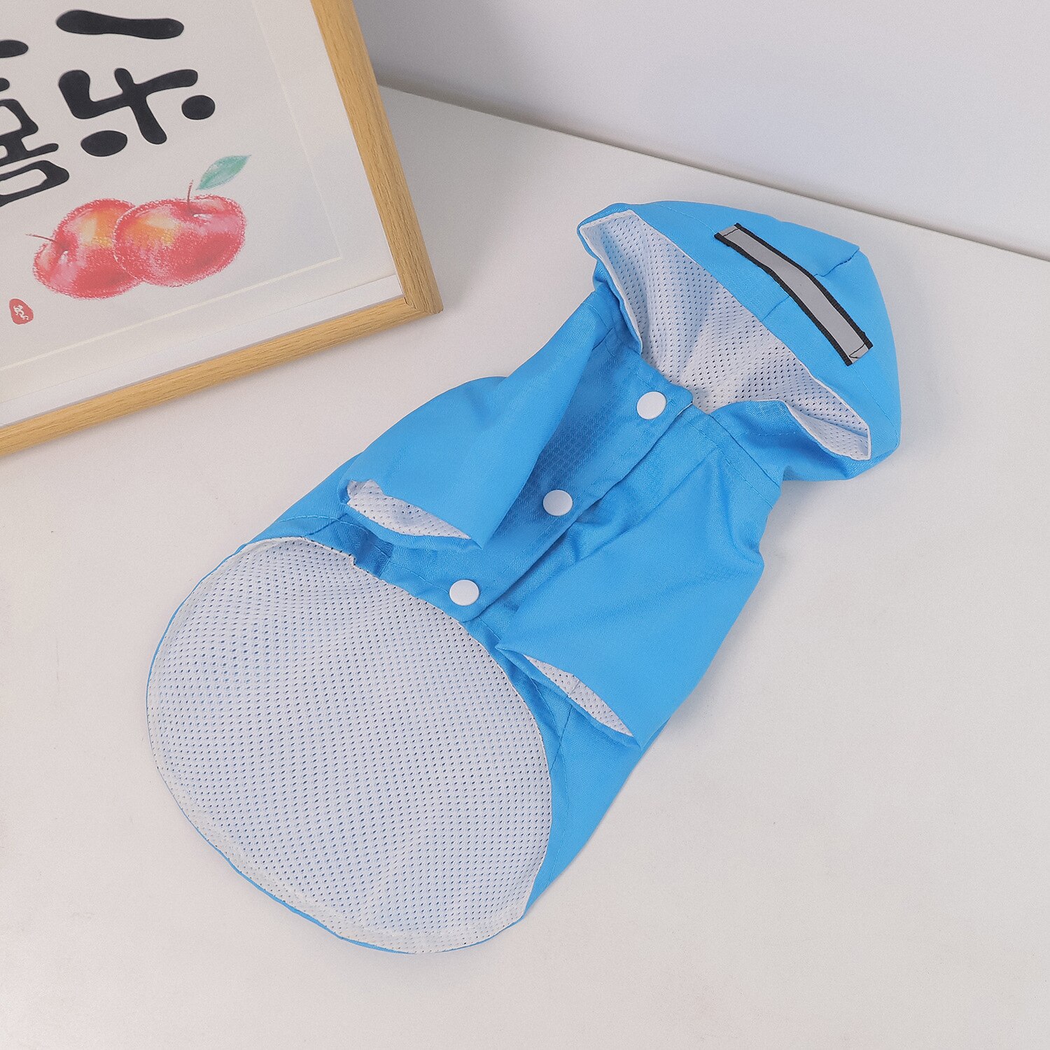 Cachorros Gatos Capa de Chuva Jaqueta de Chuva Moda Clássico Reflector Prova-de-Água Macio Lavável Confortável Ao ar livre Casual / Diário Roupas para cães for Bichon Frise Pomerânia Animais de de 2025 por $15.99 –P10