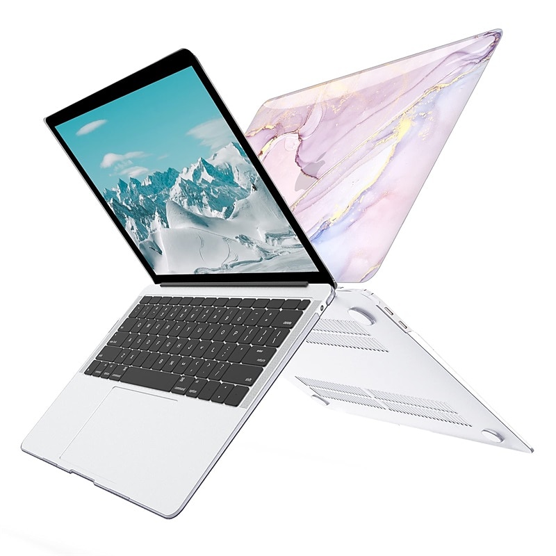 MacBook Custodia Compatibile con Macbook Air Pro 13.3 14 16.0 pollice Resistente Plastica Effetto marmo del 2025 a $26.99 -P3