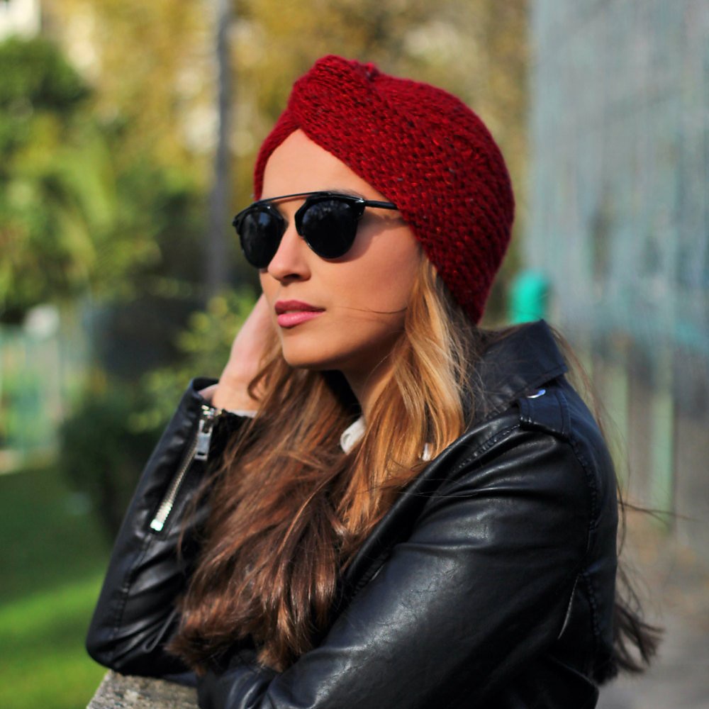 muslim inner hijab caps bohemia turban cross wrap head indian hat knitting hijab bonnet turbante cap for women wear 2025 - $8.49 –P3