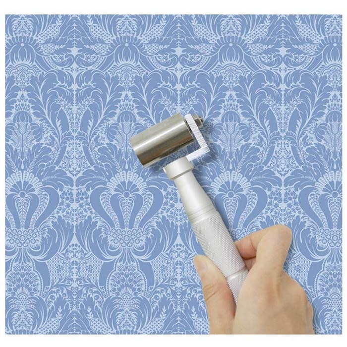 34mm acier papier peint plat pression rouleau appliquer main bricolage outils platine métal plat rouleau roue roulement outil de 2025 ? $19.99 –P6