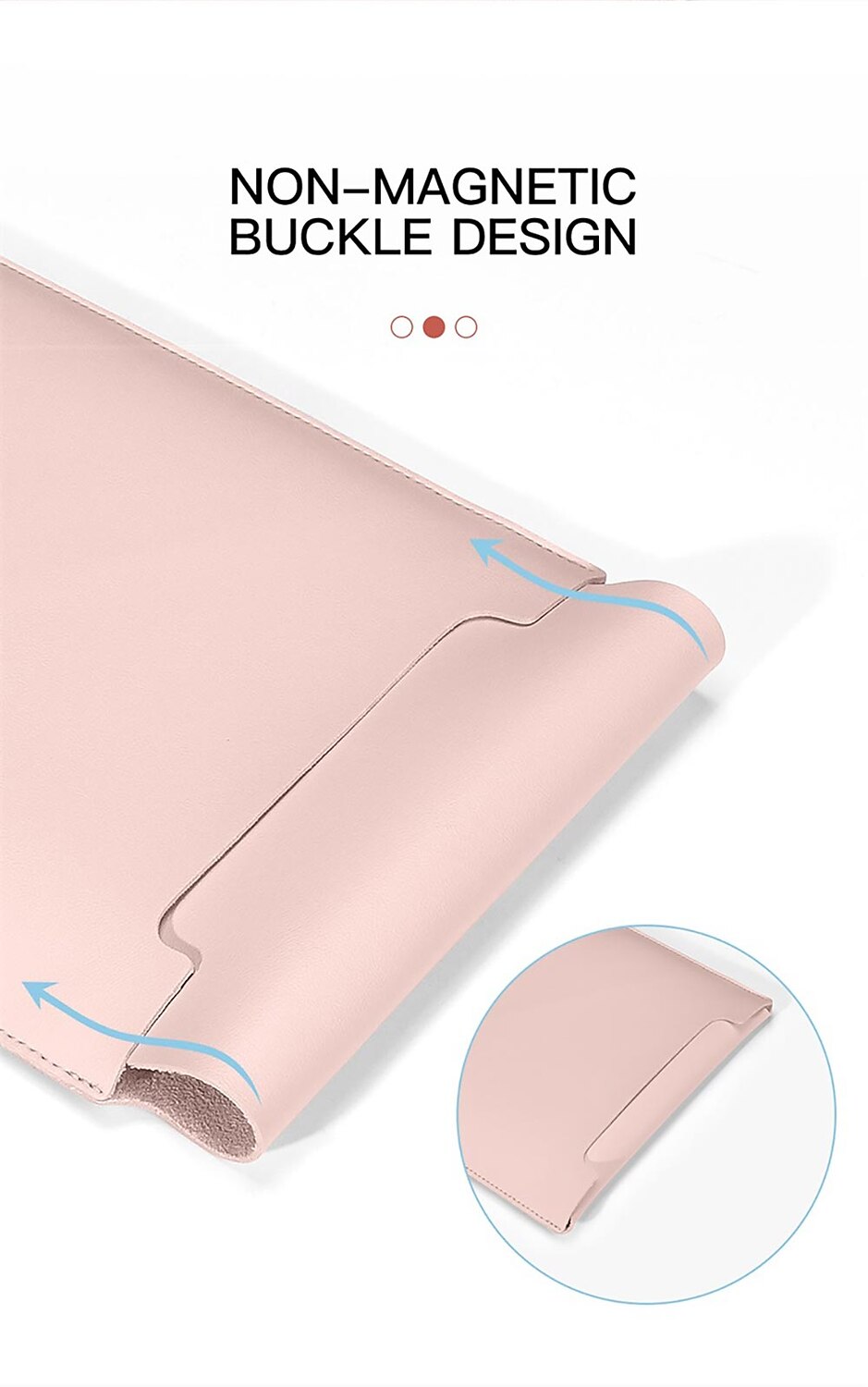 2025年 ラップトップスリーブ 12 " 13 " 15 " インチ と互換性があります Macbook Air Pro, HP, Dell, Lenovo, Asus, Acer, Chromebook Notebook 防水機能 耐衝撃 PUレザー 純色 のために 営業所  コレクション – $20.99 –P9