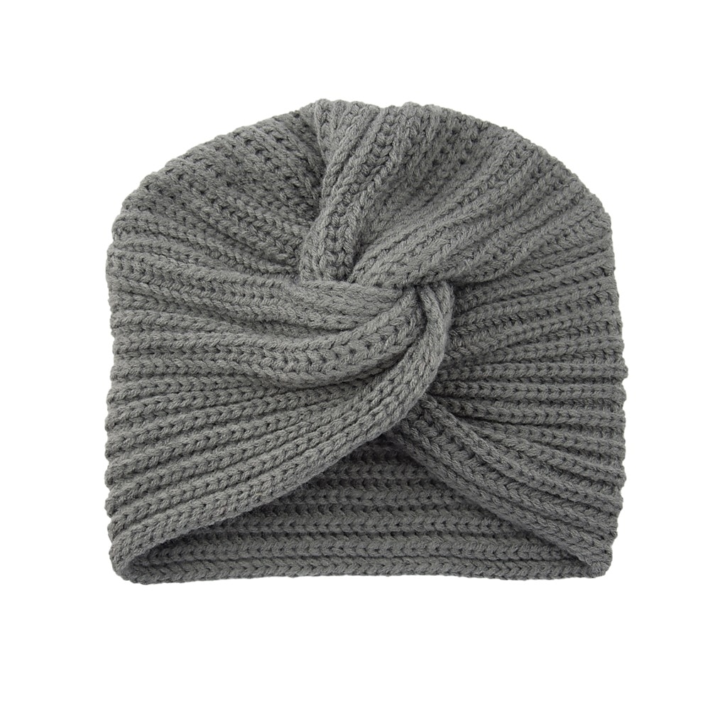 muslim inner hijab caps bohemia turban cross wrap head indian hat knitting hijab bonnet turbante cap for women wear 2025 - $8.49 –P10