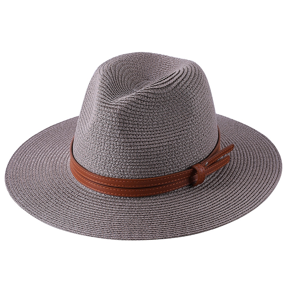 Women's Cowboy Hats 1pcs Basic Brown Band Western Hats 2025 - $15.99 –P5