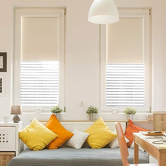 Glass Window Film Frosted Static Privacy Self Adhesive Film Anti-UV Opaque Decor Window Stickers for Bedroom Kitchen Office 100X45cm 2025 - $9.49 –P9