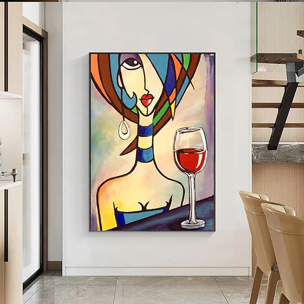 Mintura Figura Fatta A Mano Pittura A Olio Su Tela Decorazione Della Parete Di Arte Moderna Immagine Astratta Per La Decorazione Domestica Pittura Arrotolata Senza Cornice Non Allungata del 2026 a $116.99 –P1