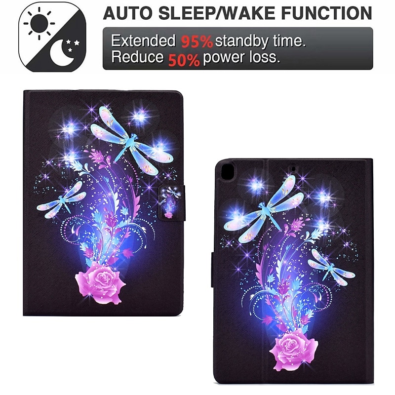 2025年 タブレット ケース カバー 用途 Samsung Galaxy Tab S8 S7 11'' S6 Lite A8 10.5'' A7 Lite 8.7'' A7 A 8.0" 2022 2021 2020 2019 スタンド付き フリップ カードホルダー グラフィック TPU PUレザー  コレクション – $19.99 –P2