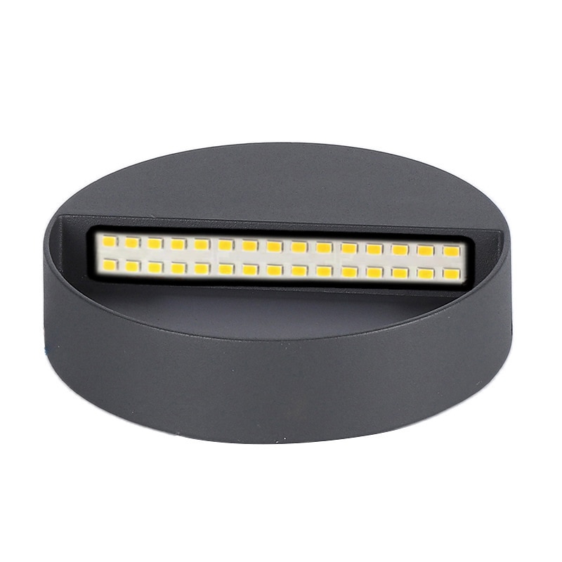 5w luz de pared exterior led impermeable ip65 lámpara de pared ac/d12v voltaje de seguridad lámpara de cubierta lámpara de barra lámpara de escalera lámpara de paisaje aluminio fundido a presión 3000k blanco cálido opcional ac85-265v 2 piezas 6 piezas 2025 - $99.99 –P1