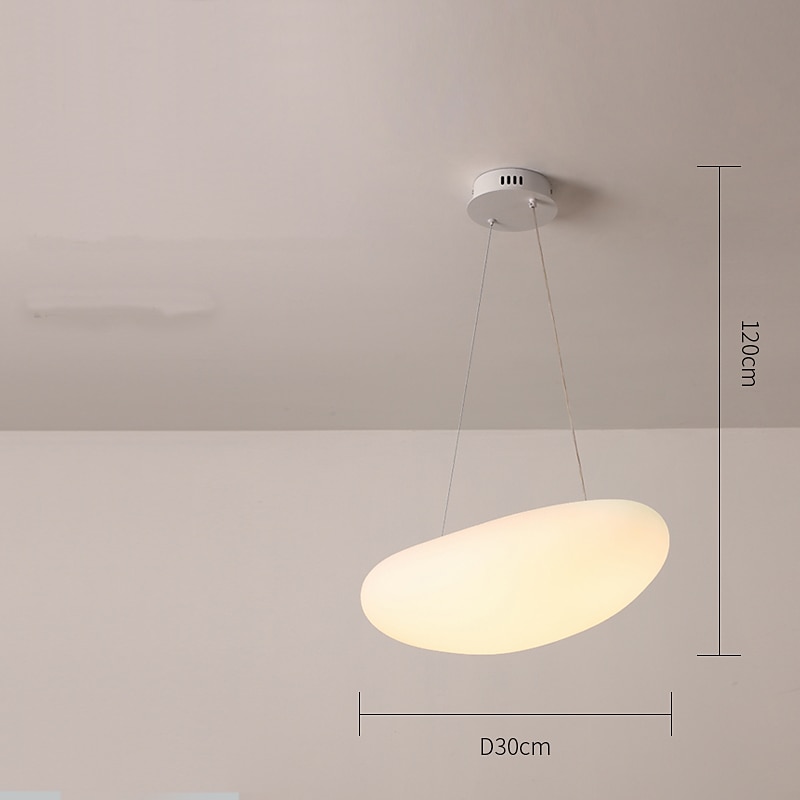 Lámpara colgante 30 cm led resina estilo moderno novedad moda acabados pintados 220-240v 2025 - $249.99 –P2