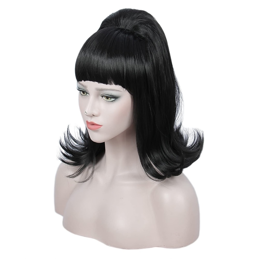 Long Wavy Pink Wig Big Bouffant Beehive Wigs for Women fits 50s 80s Halloween Wigs 2025 - $28.99 –P8