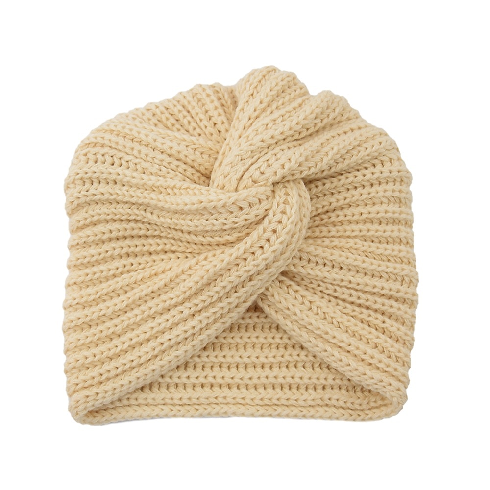 muslim inner hijab caps bohemia turban cross wrap head indian hat knitting hijab bonnet turbante cap for women wear 2025 - $8.49 –P5